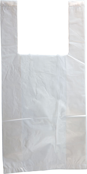 6"x3"x12" 0.65 Mil T-Shirt Bags High Density