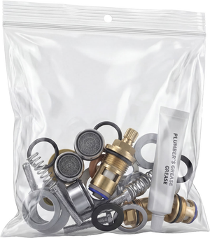 6" x 6" Hang Hole Clearzip® LockingTop Bags 2 Mil