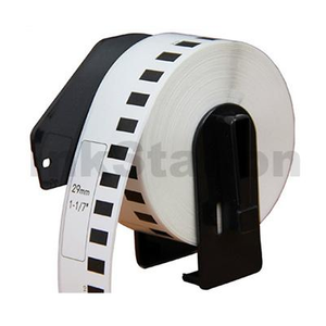 Compatible Brother DK-22211 Black Text on White Continuous Film Label Roll 29mm x 15.24m