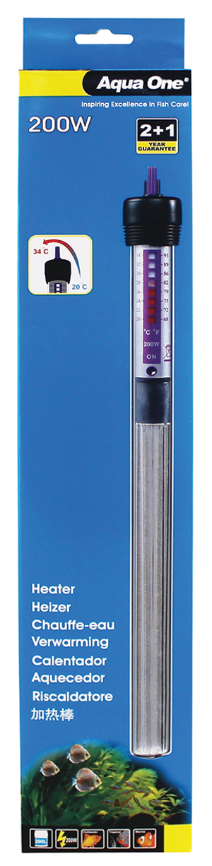 AquaOne 200w Glass Heater