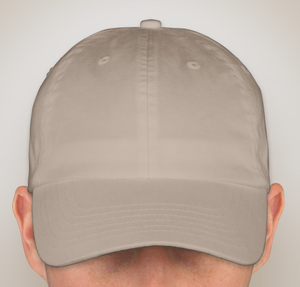 Valucap Bio-Washed Hat - Embroidered - Khaki