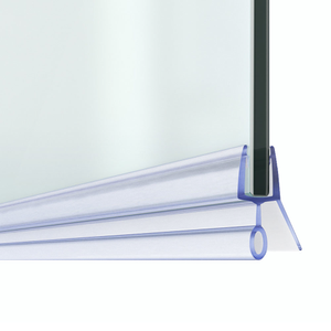 4-6mm Width, 10mm Gap Bath Shower Screen Door Seal Strip (Length 900mm)