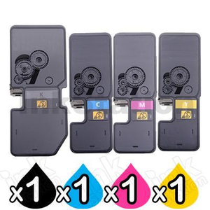 4 Pack Non-Genuine alternative for TK-5244 Toner Combo suitable for Kyocera Ecosys M5526, P5026 [1BK,1C,1M,1Y]