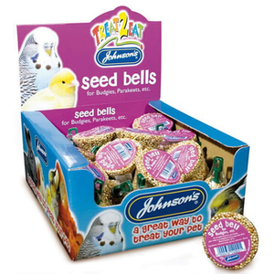 Johnsons Seed Bells for Budgies & Cockatiel 34g