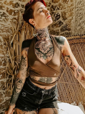 'Brassière "Zuma", Taupe'
