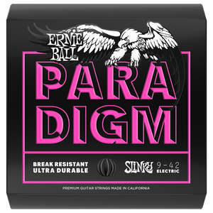 Ernie Ball Paradigm Super Slinky Electric Guitar Strings - (9-42)
