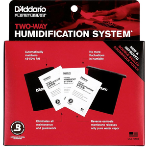 D'Addario Humidipak Maintain Two-Way Humidification System