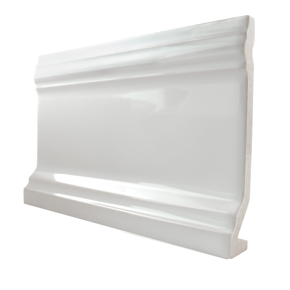Chelsea White Skirting 150x100 Border Tiles