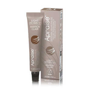 Apraise Vegan Eyelash/Eyebrow Tint - 3.1 Light Brown 20ml