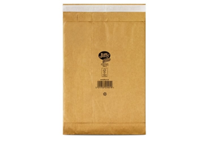 225 x 343mm - Size 4 Jiffy Green Padded Bags - 100 Bags