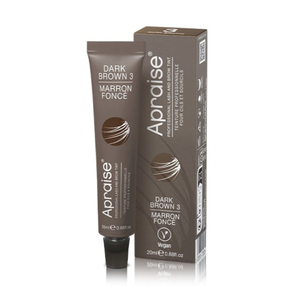 Apraise Vegan Eyelash/Eyebrow Tint - 3 Dark Brown 20ml