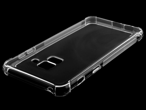 Gel Case with Bumper Edges for Samsung Galaxy A8 (2018) - Clear
