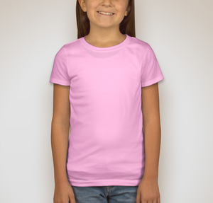 Next Level Youth Girls Jersey T-shirt - Lilac