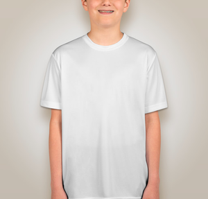Sport-Tek Youth Competitor Performance Shirt - White