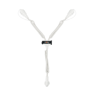 ConnectPro® Y Cord Connector, Connectable, Black or White