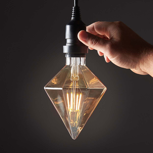 FestoonPro® 4W E27 Fully Dimmable Vintage Tinted Crystal Filament Style, Warm White LED Light Bulb