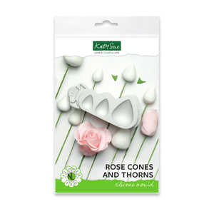 Flower Pro Rose Cones & Thorns Silicone Mould
