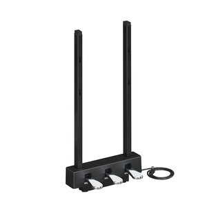 Yamaha LP1 Piano-Style Three-Pedal Unit (Black)