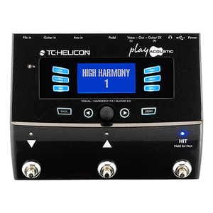TC Helicon Play Acoustic Vocal & Guitar Multi-FX Pedal