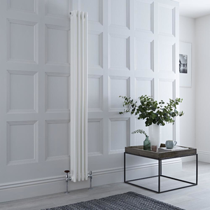 Milano Windsor - Vertical Traditional Column Radiator - 3 Column - 1800mm x 200mm - White