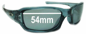 Sunglass Fix Replacement Lenses for Oakley Fives 3.0 - 54mm Wide
