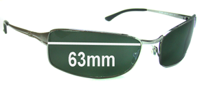 Sunglass Fix Replacement Lenses for Ray-Ban RB3269 - 63mm Wide