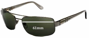 Sunglass Fix Replacement Lenses for Persol 2279-S - 61mm Wide