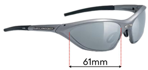 Sunglass Fix Replacement Lenses for Rudy Project Ekynox SX (small) - 61mm Wide