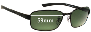 Sunglass Fix Replacement Lenses for Ray-Ban RB3413 - 59mm Wide