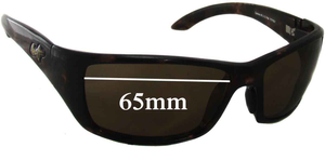 Sunglass Fix Replacement Lenses for Maui Jim MJ208 Canoe - 65mm Wide