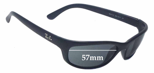 Sunglass Fix Replacement Lenses for Ray-Ban RB4115 - 57mm Wide