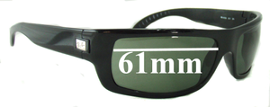 Sunglass Fix Replacement Lenses for Ray-Ban RB4052 - 61mm Wide
