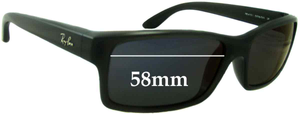 Sunglass Fix Replacement Lenses for Ray-Ban RB4151 - 59mm Wide