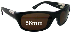 Sunglass Fix Replacement Lenses for Serengeti Phillipe - 58mm Wide