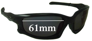 Sunglass Fix Replacement Lenses for Oakley Split Jacket OO9099 - 61mm Wide