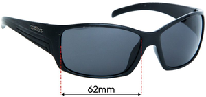 Sunglass Fix Replacement Lenses for Spotters Fury - 62mm Wide