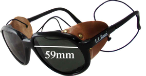 Sunglass Fix Replacement Lenses for Bolle L.L. Bean Glacier - 59mm Wide