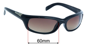 Sunglass Fix Replacement Lenses for Serengeti Coriano - 60mm Wide