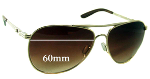 Sunglass Fix Replacement Lenses for Oakley Daisy Chain OO4062 - 60mm Wide
