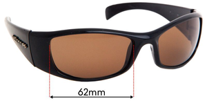 Sunglass Fix Replacement Lenses for Spotters Artic - 62mm Wide