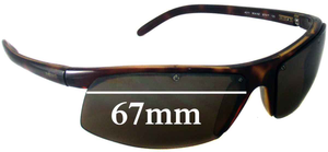 Sunglass Fix Replacement Lenses for Revo RE4011 - 67mm Wide