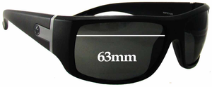 Sunglass Fix Replacement Lenses for Dragon Vantage H2O Floatable - 63mm Wide