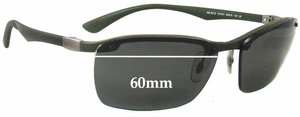 Sunglass Fix Replacement Lenses for Ray-Ban RB8312 Tech - 60mm Wide