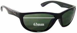 Sunglass Fix Replacement Lenses for Ray-Ban RB4188 - 63mm Wide