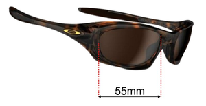 Sunglass Fix Replacement Lenses for Oakley Twenty XX OO9157 (2012) - 55mm Wide