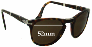 Sunglass Fix Replacement Lenses for Persol Folding Wayfarer - 52mm Wide
