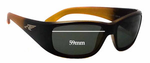 Sunglass Fix Replacement Lenses for Arnette Quick Draw AN4178 - 59mm Wide