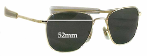 Sunglass Fix Replacement Lenses for American Optical Original Pilot - 52mm Wide