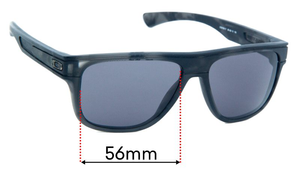 Sunglass Fix Replacement Lenses for Oakley Breadbox OO9199 - 56mm Wide