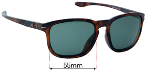 Sunglass Fix Replacement Lenses for Oakley Enduro OO9223 - 55mm Wide